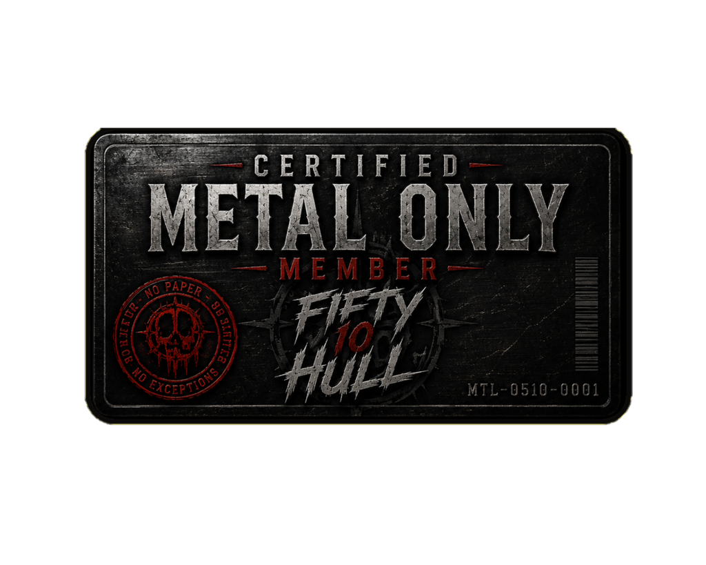 Certified Metal Only Member Card